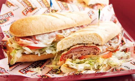 Take me to firehouse subs - Specialties: Firehouse Sub specializes in hot subs and sandwiches made with premium meats and cheeses, steamed to perfection, and then piled high on a toasted private recipe sub roll. Founded by Firemen, we have a passion for giving back to our communities through our flavorful food and heartfelt service. Takeout, delivery, drive-thru, and catering …